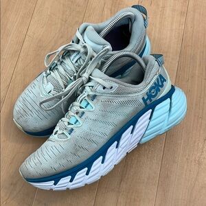 Hoka Teal Gaviota 3 Sneakers size 9